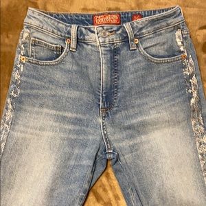 Lucky Brand high rise tomboy jeans